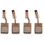 Prenine 4 cb440 makita charbons, charbons pour perceuses makita cb - 440 df458z dtd140 dtd146 dhp456 ...