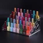 Pr�sentoir � 5 niveaux en acrylique transparent, support de table pour cartes de sport (baseball, basketball, ...