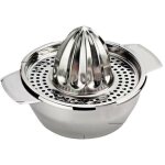 Presse - agrumes / presse - agrumes en acier inoxydable brillant - produits mnagers exquis en acier ...