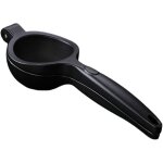 Presse - agrumes manuel, en acier inoxydable, 24 cm de long, noir, adapté aux citrons, citrons verts, ... Presse - agrumes manuel, en acier inoxydable, 24 cm de long, noir, adapté aux citrons, citrons verts, ...