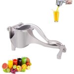 Presse agrumes manuel, presse fruits manuel avec levier, presse citron, presse agrume manuelle en inox ...