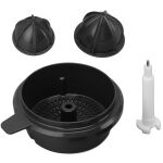 Presse - agrumes avec panier filtre et c�ne de pressage en plastique abs, accessoires de machine � jus ...