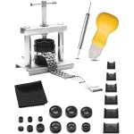 Presse de bo�tier montre ? outil pour ouvre et fermer boitier montre avec 18 matrices ? outil r�paration ...