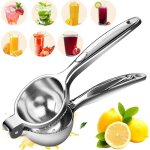 Presse - citron, grand presse - citron portatif robuste, presse - agrumes manuel en acier inoxydable