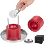 Mophorn - presse  glaons 2, 4', kit de fabrication de sphres de glace de 60 mm en alliage d'aluminium ...