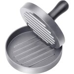Presse - hamburger en acier inoxydable de qualit� alimentaire avec poign�e en abs, presse - hamburger ...