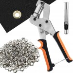 Presse � ?illets pour banni�res, riveteuse magn�tique + 500 ?illets