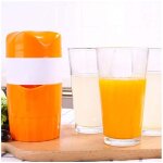 Presse - orange manuel portable, mini presse - agrumes manuel pour extraire le jus des fruits (couleur ...