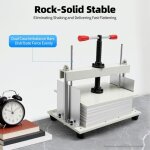 Presse � papier manuelle, presse � plat pour reliure, papier a4 + barre d'�quilibre