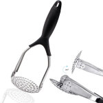 Presse - pur�e, presse - pur�e en acier inoxydable, presse - agrumes manuel et presse - pommes de terre. ...