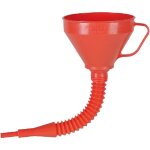 Pressol - entonnoir en polye'thyle'ne avec tige flexible et filtre amovible en laiton cm 16 pour jerrycans ...