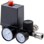 Pressostat compresseur 220 v / 380 v, rgulateur 4 ports, pressostat pompe  air, vanne de pompe  air ...