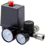 Pressostat compresseur 220 v / 380 v, r�gulateur 4 ports, pressostat pompe � air, vanne de pompe � air ...