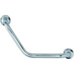 Presto - barre coudée 135° inox chromé 400 x 400 mm (sans vis) - Ø25 mm 60580 Presto - barre coudée 135° inox chromé 400 x 400 mm (sans vis) - Ø25 mm 60580