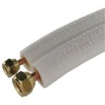 Prêt a poser liaison flare bi tube frigorifique m1 climatisation 1 / 4 3 / 8 raccords prêt montes 12 ... Prêt a poser liaison flare bi tube frigorifique m1 climatisation 1 / 4 3 / 8 raccords prêt montes 12 ...