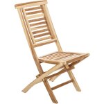 Primematik - chaise pliante d'ext�rieur en bois de teck certifi�