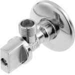 Primematik - robinet de réservoir carré en téflon anti - calcaire 1 / 2 ' - 3 / 8' Primematik - robinet de réservoir carré en téflon anti - calcaire 1 / 2 ' - 3 / 8'