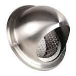 Axelair ? prise d'air fa�ade inox 125 mm ? grille de ventilation ronde ? ventilation efficace pour b�timents ...