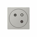 Legrand - prise de courant 2p + t surface mosaic link raccordement lat�ral 2 modules alu 079245l