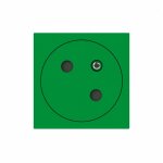 Legrand - prise de courant 2p + t surface mosaic link raccordement lat�ral 2 modules vert 077160l