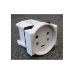 Legrand - prise de courant modulaire 2p + t 20a 400v � �clipse largeur 3. 5 modules