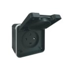 Prise courant pc 20a gris saillie ip55 - oxxo 3p + t Prise courant pc 20a gris saillie ip55 - oxxo 3p + t