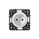 Legrand - prise de courant standard fran�ais c�liane complet 16a 250v 2p + t bornes auto (067711)