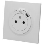 Prise �lectrique legrand dooxie? surface + usb type c compl�te