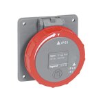 Prise  entraxes unifis hypra ip66 / 67 - 55 - 380v  415v - 3p + t - plastique legrand