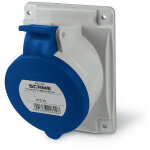 Prise industrielle sur tableau 32a ip54 optima scame 2p + tt Prise industrielle sur tableau 32a ip54 optima scame 2p + tt