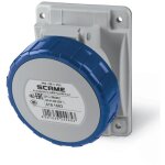 Prise industrielle sur tableau �tanche 16a ip67 optima scame 2p + tt