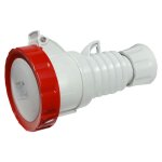 Prise mobile gewiss 3p + n + t 32a ip67 rouge 380v gw62042h