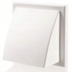 Prise murale � 125 avec clapet anti - retour et hotte