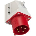 Prise murale m�le cee 32 a 5 p�les pce 525 - 6 400 v rouge 1 pc(s) x56027