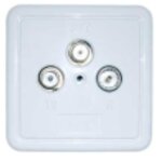 Prise murale tv fm sat