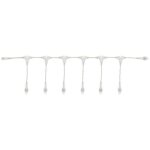 Prise rateau 1m 6 sorties pour guirlande lumineuse 24v transparent lotti