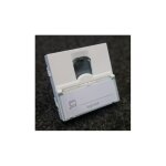 Prise rseau rj45 blanc 1 poste 2 modules catgorie 6 utp incline  90 srie mosaic legrand