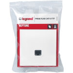 Prise rj 45 multim�dia cat�gorie 6 ftp neptune - blanc - legrand