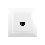 Delta one prise rj45 cat�gorie 6 complet blanc sie003674 - siemens
