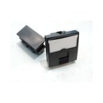 Legrand - prise rj45 cat6 ftp noire crante format 45mm pour clipsage dans goulotte d'installation logix ...