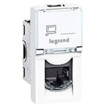 Prise rj45 legrand mosaic - cat. 5e - utp - 1 mod - blanc - lcs� legrand leg076551
