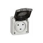 Legrand - les prises saillie 2p + t - 20 a 84 x 84 x 59 mm