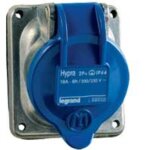 Legrand - prise tableau 16 amp�res 3p + n + t ip44 bleu hypra 052034