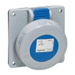 Prise tableau  entraxes unifis p17 ip66 / 67 32a de 200v  250v 2p + t legrand 555484