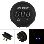 Prise de voltm�tre 12v - 24v voiture moto led dc affichage num�rique tension compteur voltm�tre �tanche ...