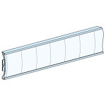 Schneider electric - prisma - porte - tiquettes adhsives - l. 180mm - h. 24mm - lot de 12 (08905)