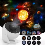 Pro projecteur ciel etoile planetarium projecteur galaxie avec 13 disques de film, veilleuse projecteur ...