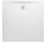 Laufen - receveur en marbond extra plat 100x100 anti - d�rapant sans vidage blanc