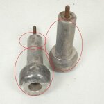 [produit d'occasion] paire tampon pare carter pour moto suzuki sv 650 apr�s 2003 130mm