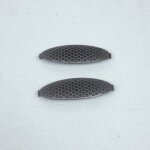 [produit d'occasion] plastique enjoliveur gauche droit gris pour casque moto airoh